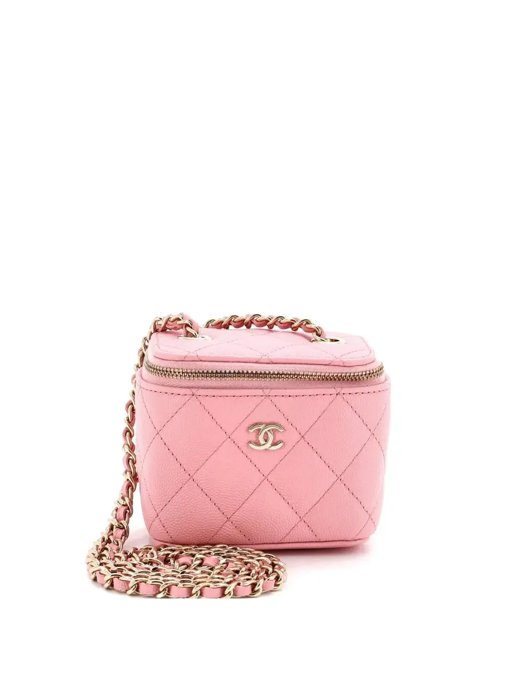 Chanel Classic Vanity Case With Chain #258285C36B